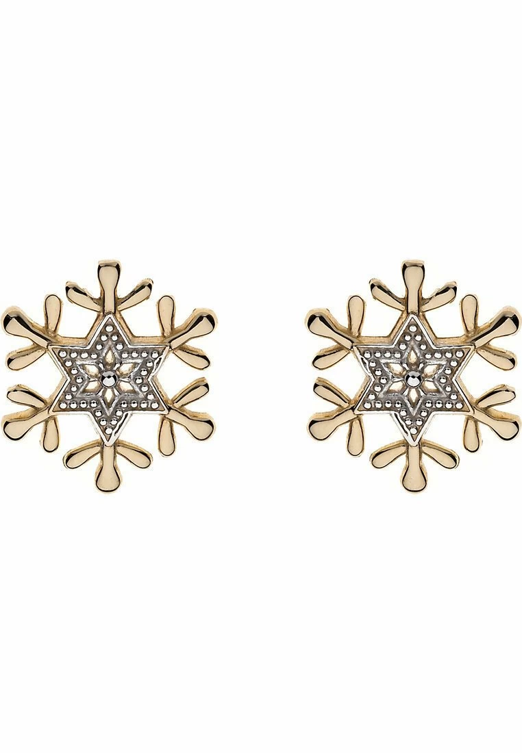 Gelbgold - Oorbellen - Bicolor 5 Gelbgold - Oorbellen - Bicolor - Afbeelding 3