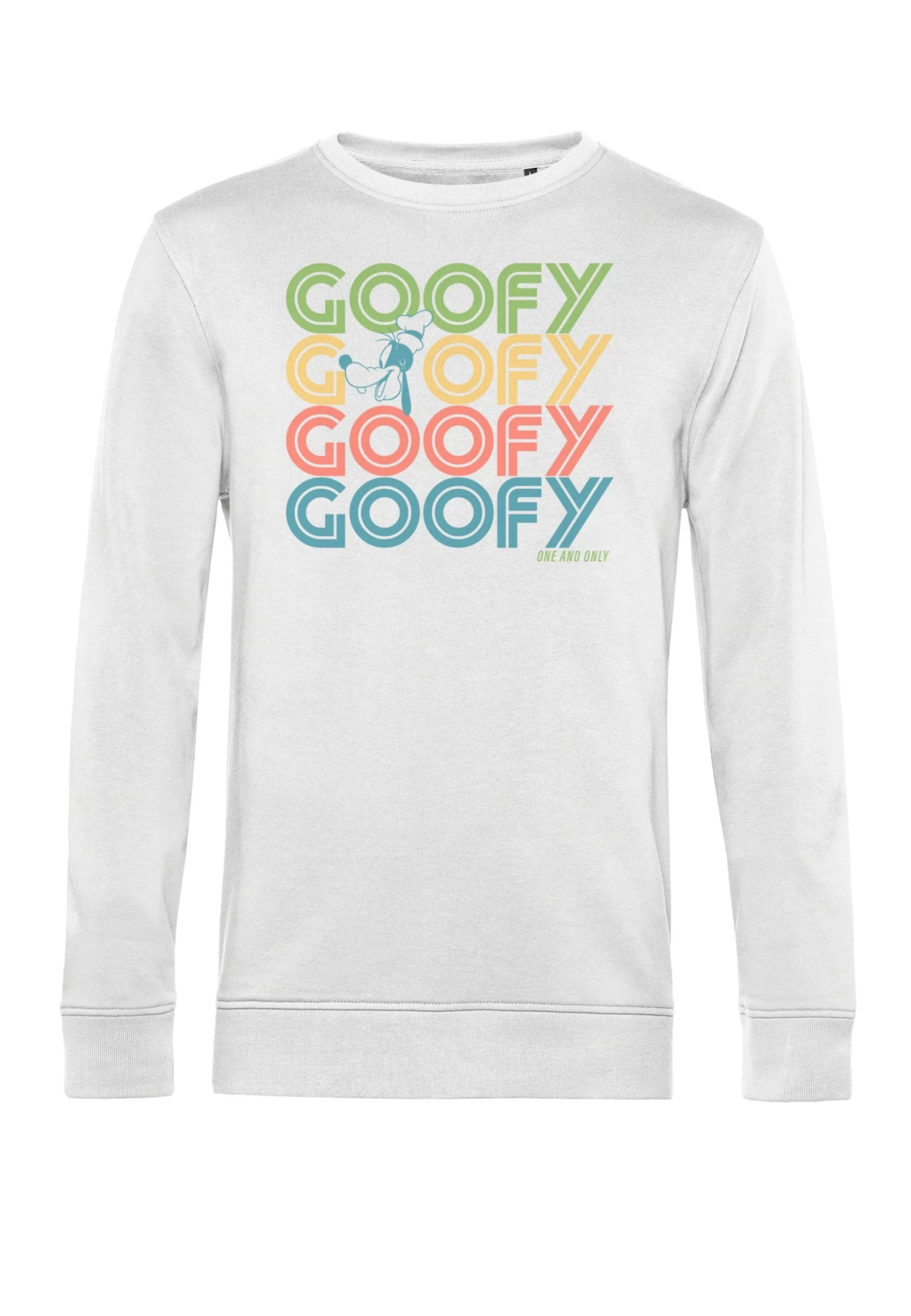 Disney Classic Mickey Retro Stack Goofy - Sweater - White 6 Disney Classic Mickey Retro Stack Goofy - Sweater - White - Afbeelding 4