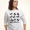 Disney Classic Mickey Mickey Expressions - Sweater - White 1 Disney Classic Mickey Mickey Expressions - Sweater - White -Disney 3b860f8520c345d4b0ce89ada48b5b5e