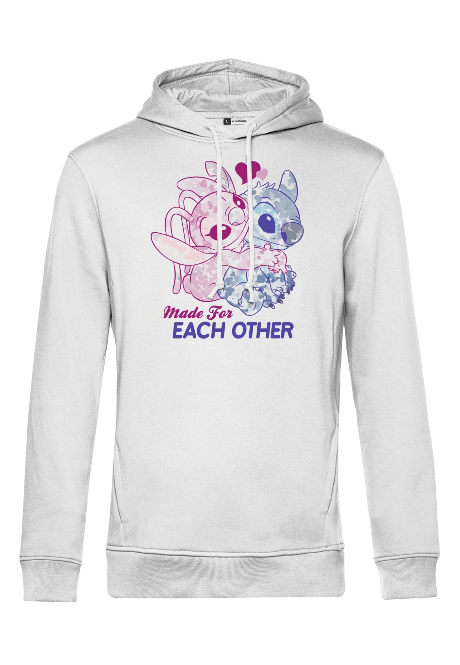 Disney Lilo & Stitch StitchTogether - Hoodie - White 6 Disney Lilo & Stitch StitchTogether - Hoodie - White - Afbeelding 4