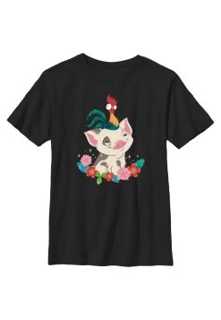 Disney Moana Tropical Buddies - T-Shirt Print - Black