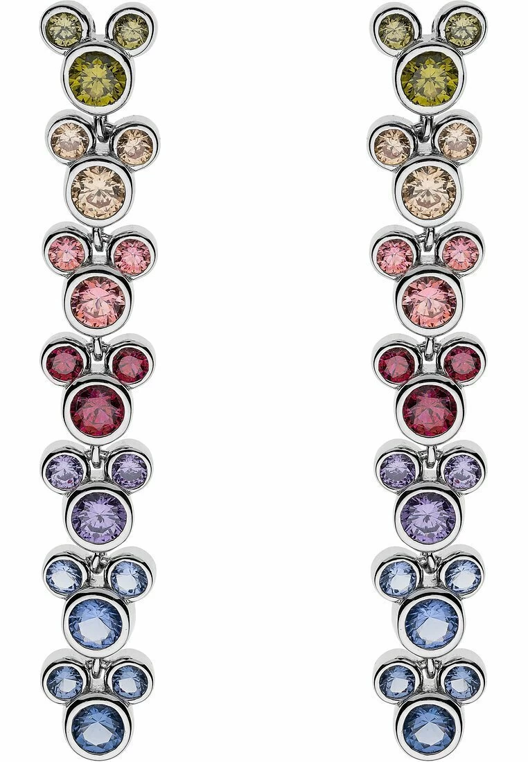 Oorbellen - Bunt Silber 3 Oorbellen - Bunt Silber