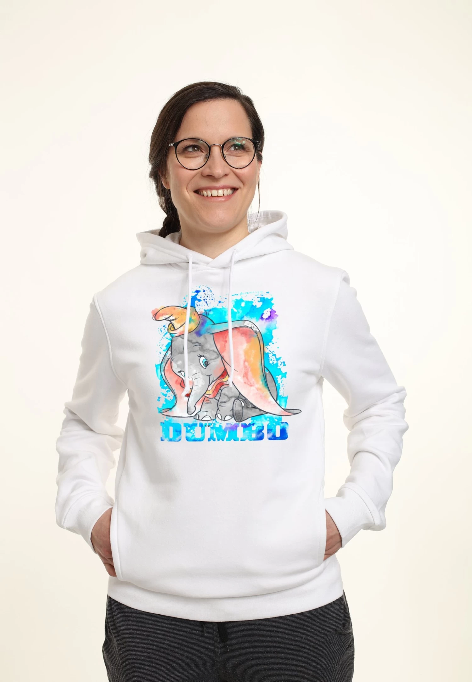 Disney Classics Dumbo - Hoodie - White 3 Disney Classics Dumbo - Hoodie - White