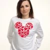Disney Classic Mickey Mickey Hearts Fill - Sweater - White 1 Disney Classic Mickey Mickey Hearts Fill - Sweater - White -Disney 746eee50368742ff84df1df67e034e8e