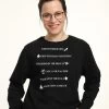 Disney Princesses Royal Quotes - Sweater - Black 2 Disney Princesses Royal Quotes - Sweater - Black -Disney 7c13a619287d422fb366a4de25d9420a