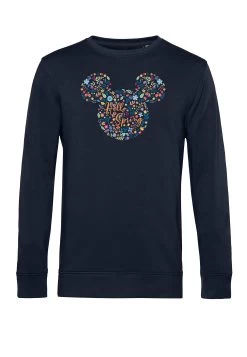 Disney Classic Mickey Floral Ears - Sweater - Navy Blue -Disney 850cbc2c0854473bb48310db48e2f47b