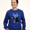 Disney Lilo & Stitch Vampire Stitch - Sweater - Royal Blue -Disney 851e848619c748669dabf342a327c0c6