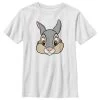 Disney Bambi Thumper Big Face - T-Shirt Print - White -Disney 8727f478eea943f6afd2213dfa194776