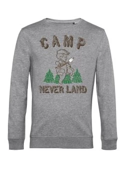 Disney Peter Pan Camp Neverland - Sweater - Heather Grey -Disney 92e7443692c941489701758f371c96e0
