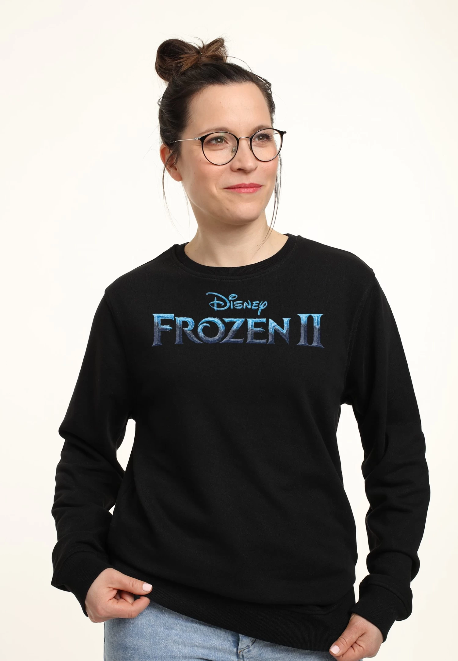 Disney Frozen 2 Logo - Sweater - Black 5 Disney Frozen 2 Logo - Sweater - Black - Afbeelding 3
