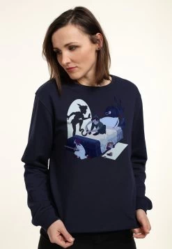 Disney Peter Pan Candid Shadow - Sweater - Navy Blue -Disney 9735d02735bf495da650be6d1709ca6e