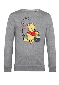 Disney Winnie The Pooh Line Art - Sweater - Heather Grey 9 Disney Winnie The Pooh Line Art - Sweater - Heather Grey -Disney 9ca05141f17d41978a79c5ffd4de504a