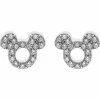 Disney Zirkonia - Oorbellen - Silber -Disney 9ca75c12a0864525be729ebf77ad3fd8