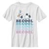 Disney Frozen 2 Olaf Be Cool - T-Shirt Print - White -Disney a240ee6605514957b3d3d64a86cf5e44