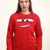 Disney Cars 1-2 Mcqueen Big Face - Sweater - Red -Disney a55a8e0531e440f29f208d7548dfa742
