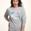 Disney The Little Mermaid Eric N Ariel - Sweater - Heather Grey -Disney b4d3db4aad8942e298ce940fb6fbca46