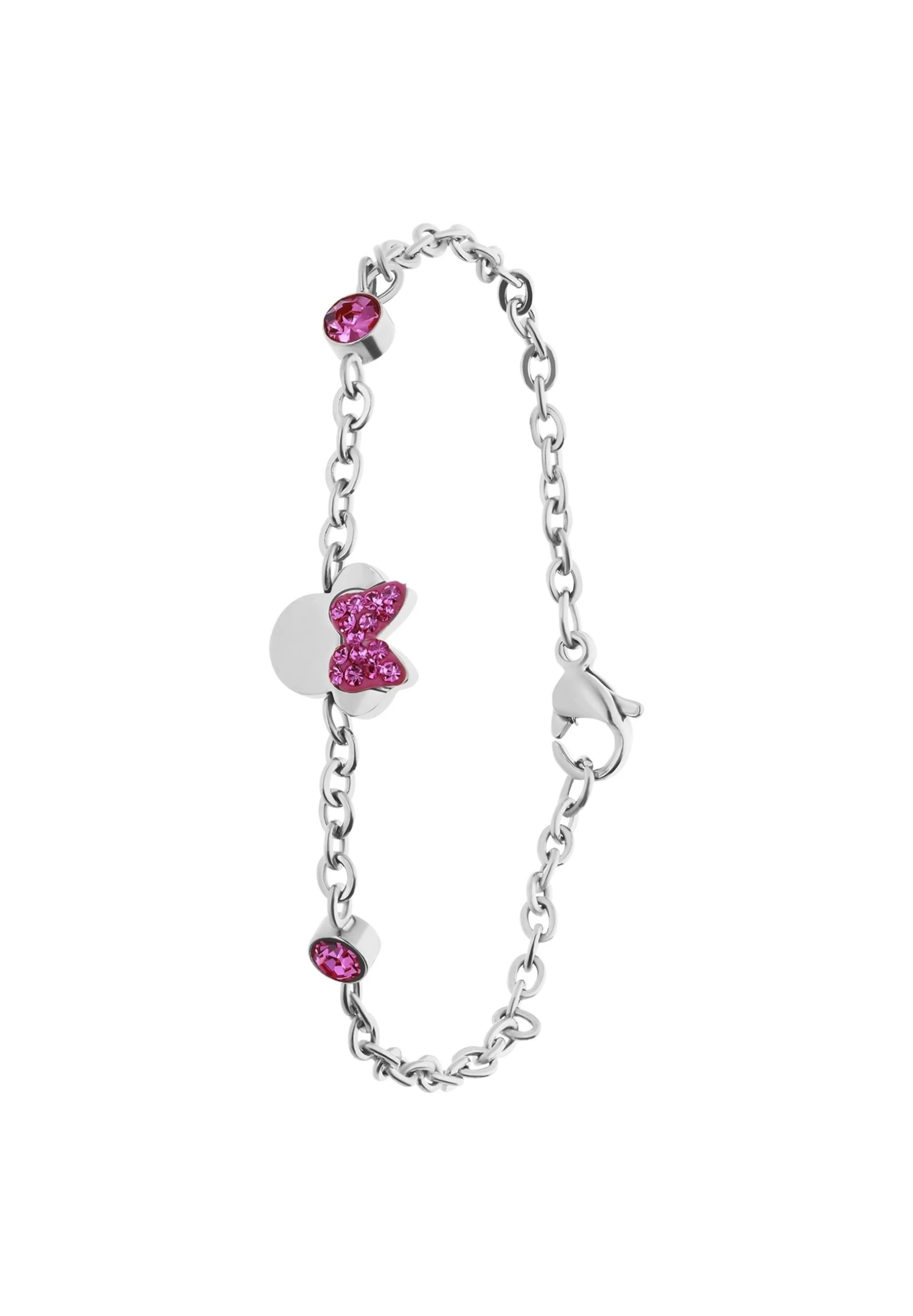 Disney Minnie Mouse - Armband - Silver-Coloured 3 Disney Minnie Mouse - Armband - Silver-Coloured