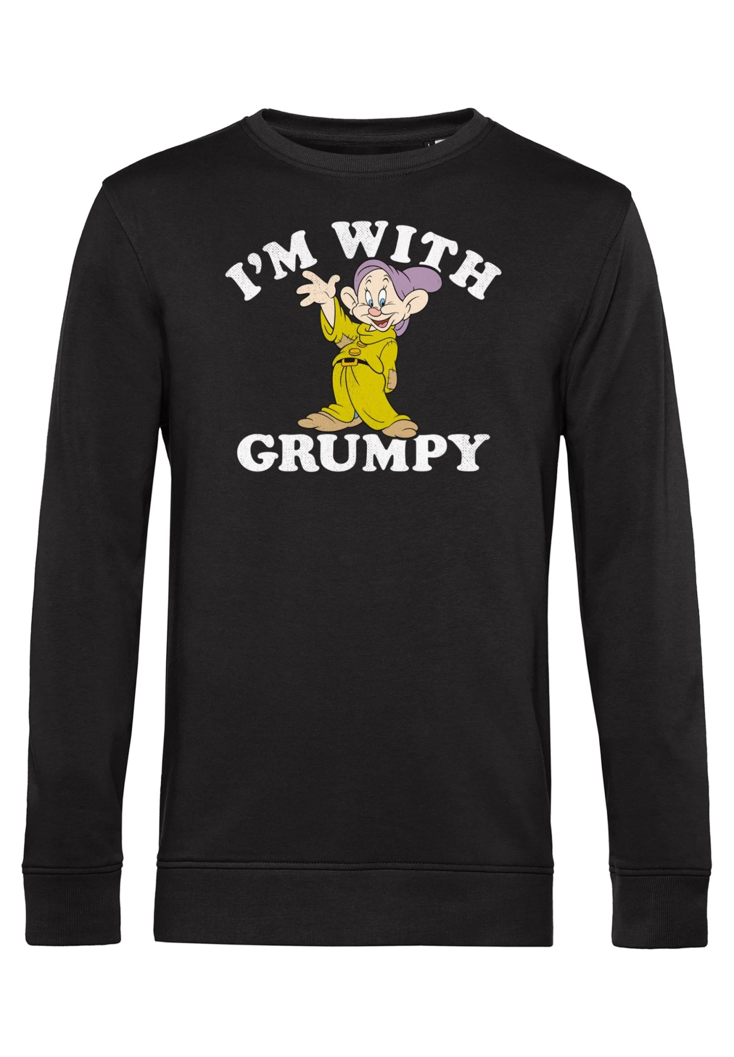 Disney Snow White And The Seven Dwarfs With Grumpy - Sweater - Black 6 Disney Snow White And The Seven Dwarfs With Grumpy - Sweater - Black - Afbeelding 4