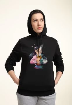 Disney Mulan Anime Mulan - Hoodie - Black -Disney be147cb2a003455cba498c73ab58bc3a