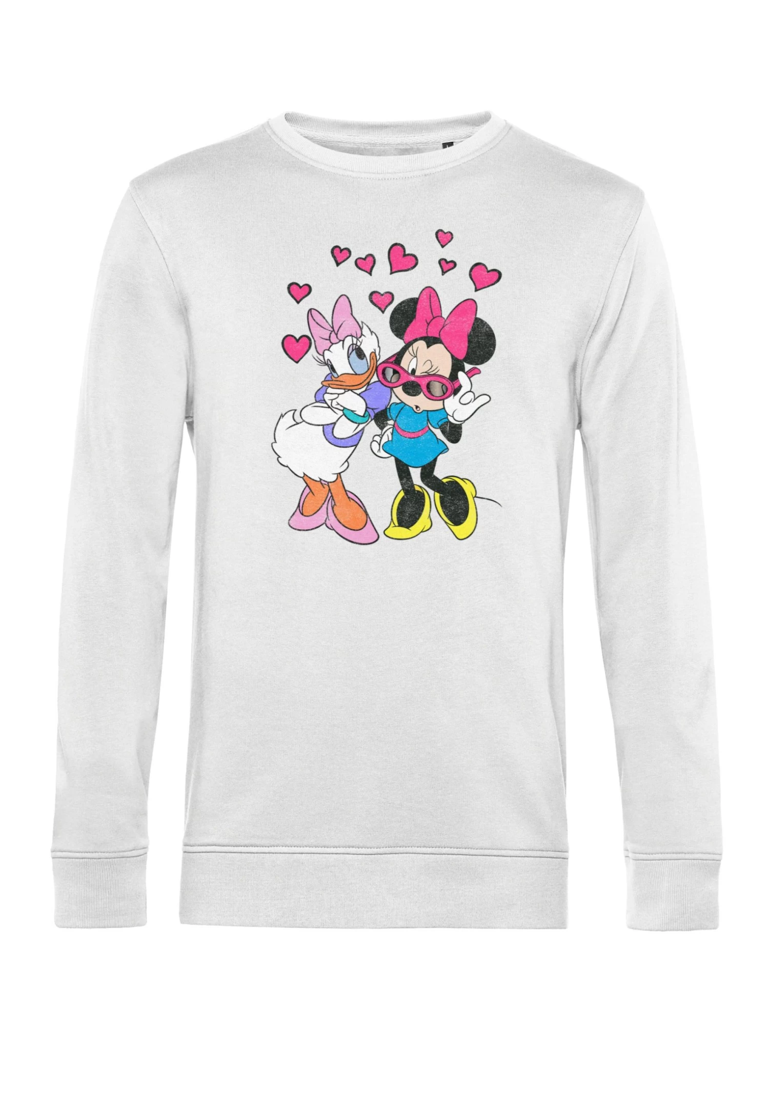 Disney Classic Mickey Just The Girls - Sweater - White 6 Disney Classic Mickey Just The Girls - Sweater - White - Afbeelding 4
