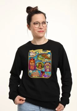 Disney The Princess & The Frog Map - Sweater - Black -Disney d23d5ca22ad3496fb992e8a727a01e8e